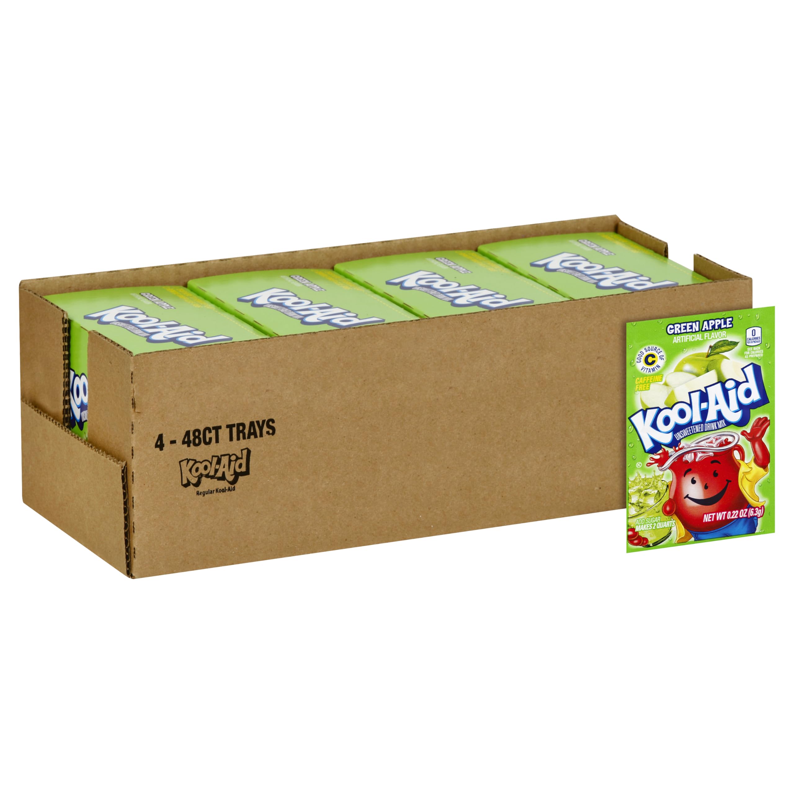 Amazon.com : Kool-Aid Unsweetened Caffeine Free Green Apple Zero
